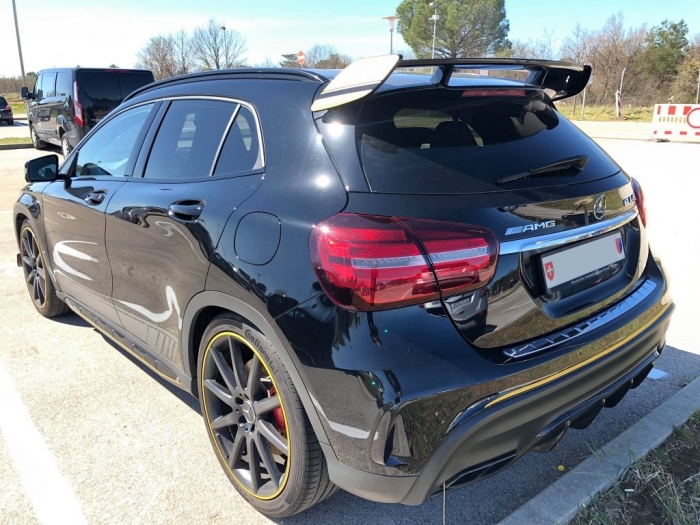 GLA45 AMG Yellow Night Edition