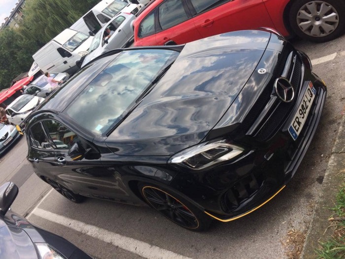 GLA45 AMG Yellow Night Edition